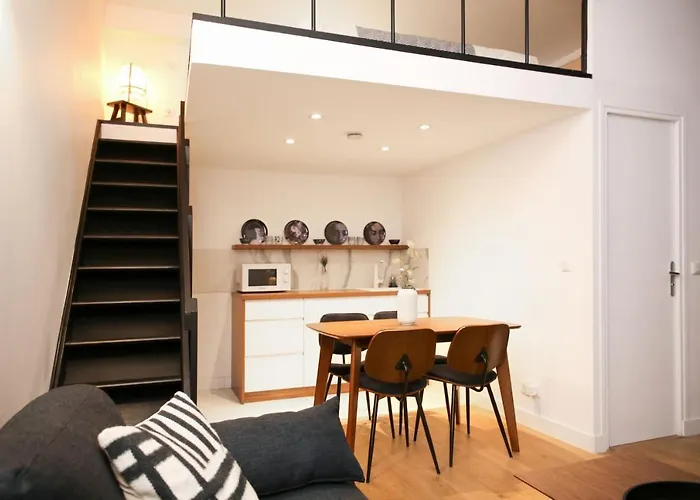 Bel Studio Moderne Mezzanine - 4p * Párizs
