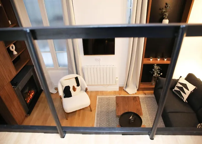 Bel Studio Moderne Mezzanine - 4p *