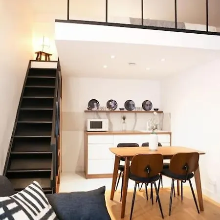 Bel Studio Moderne Mezzanine - 4p *